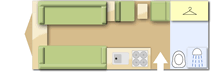 Elddis Affinity 530, 2015 caravan layout