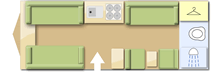 Bailey Orion 460, 2013 caravan layout