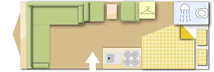 Coachman Acadia 660 Xtra, 2022 caravan layout