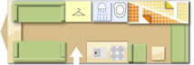 Xplore 526, 2016 caravan layout